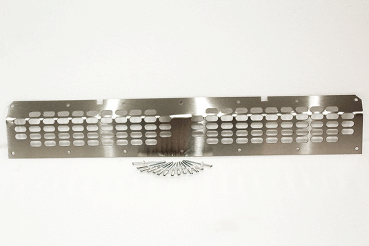 TERRAFIRMA FRONT GRILLE LOWER WITH AIR CON STAINLESS STEEL DEFENDER