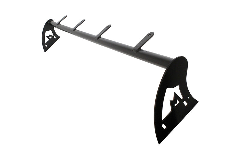 Load image into Gallery viewer, TF ROOF LIGHT BAR - SATIN BLACK - STRAIGHT TUBULAR STEEL - DEFENDER
