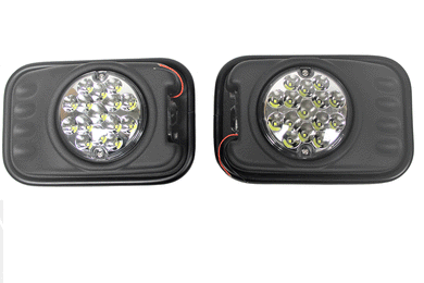 TERRAFIRMA WING MIRROR WITH LED LIGHT (PAIR) - DEFENDER