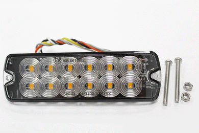 TERRAFIRMA HAZARD 12 AMBER WARNING LIGHT