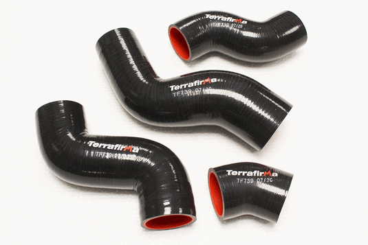 TERRAFIRMA SILICONE HOSE KIT BLACK - TD5 - DISCOVERY 2