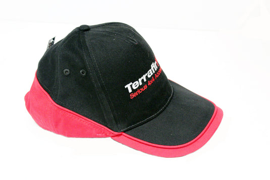 TERRAFIRMA COMPETITION CAP BLACK AND RED
