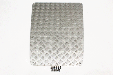 TERRAFIRMA BONNET CHEQUER PLATE - SILVER - PRE-2007
