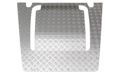 BONNET CHEQUER PLATE - SILVER - ALL DEF 2007 ON