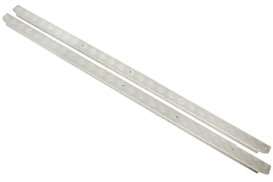SIDE SILLS CHEQUER PLATE - SILVER - DEF 110 NON-S/WAGON