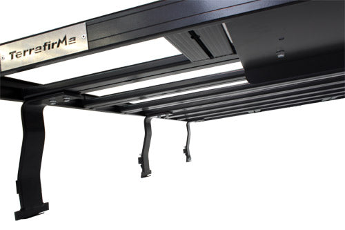TERRAFIRMA FULL ALLOY LENGTH ROOF RACK - D1/D2