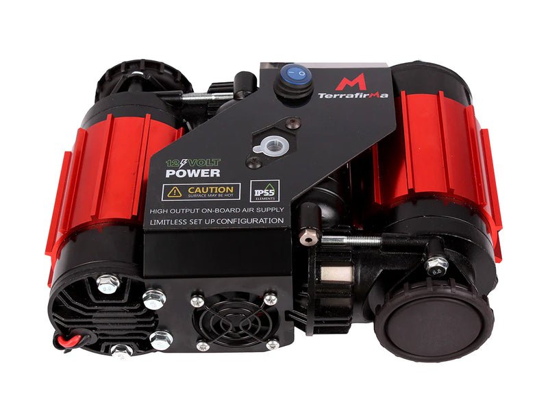 Load image into Gallery viewer, TERRAFIRMA TWIN ONBOARD 12V COMPRESSOR
