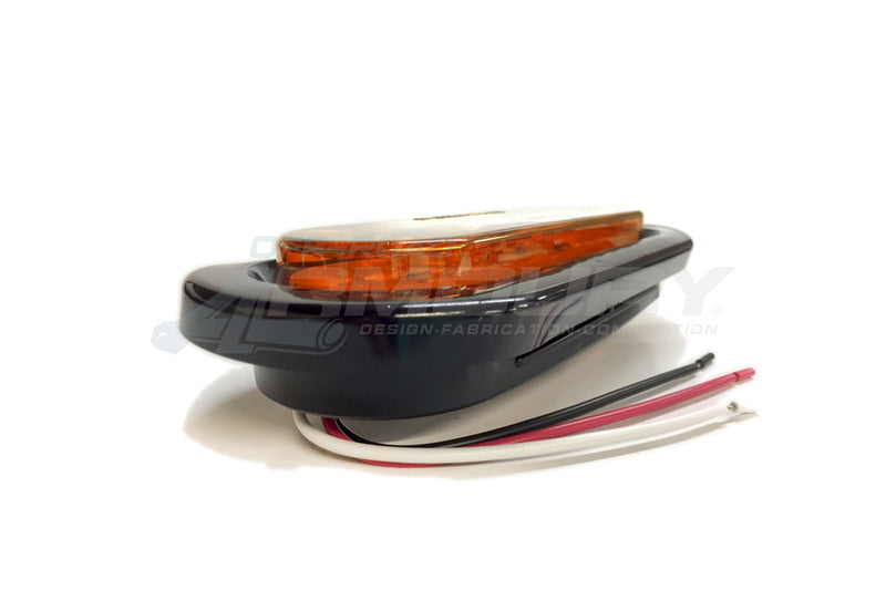 Load image into Gallery viewer, Oval 6&quot; LED AMBER Tail Light
